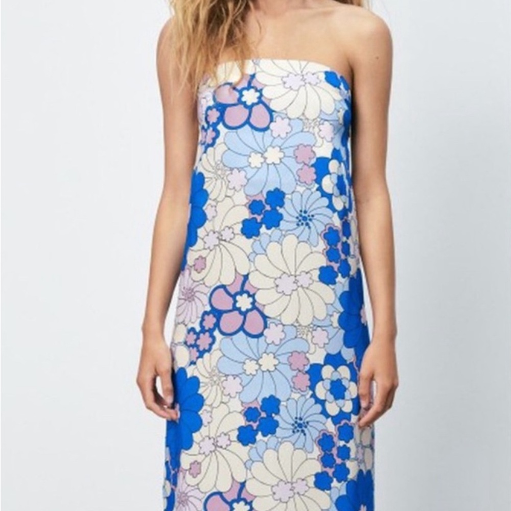 Zara Floral Midi